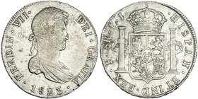 8 reales. 1823. Potosí. PJ. VI-1144. MBC-/MBC+.