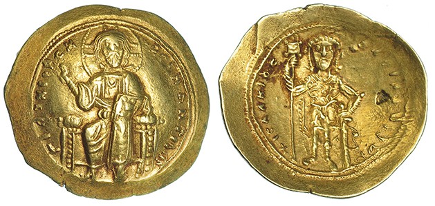 ISAAC I COMNENO. Histamenon nomisma. Constantinopla (1057-1059). A/ Cristo entro...