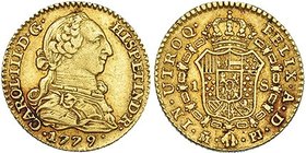 Escudo. 1779. Madrid. PJ. VI-1123. MBC/MBC+.