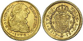 Escudo. 1772. Popayán. JS. VI-1194. EBC-.