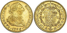 2 escudos. 1776. Madrid. PJ. VI-1288. MBC.