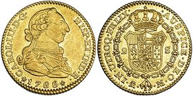 2 escudos. 1788. Madrid. M. VI-1297. B.O. EBC/EBC+.