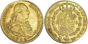 2 escudos. 1793. Madrid. MF. VI-1041. MBC+.
