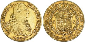 8 escudos. 1803. Méjico. FT. VI-1340. MBC.