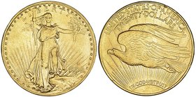 ESTADOS UNIDOS DE AMÉRICA. 20 dólares. 1908-D. KM-131. EBC+.