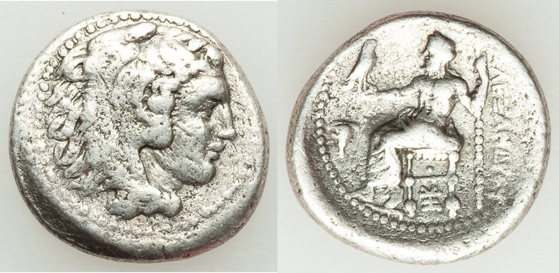 MACEDONIAN KINGDOM. Alexander III the Great (336-323 BC). AR drachm (17mm, 4.08 ...