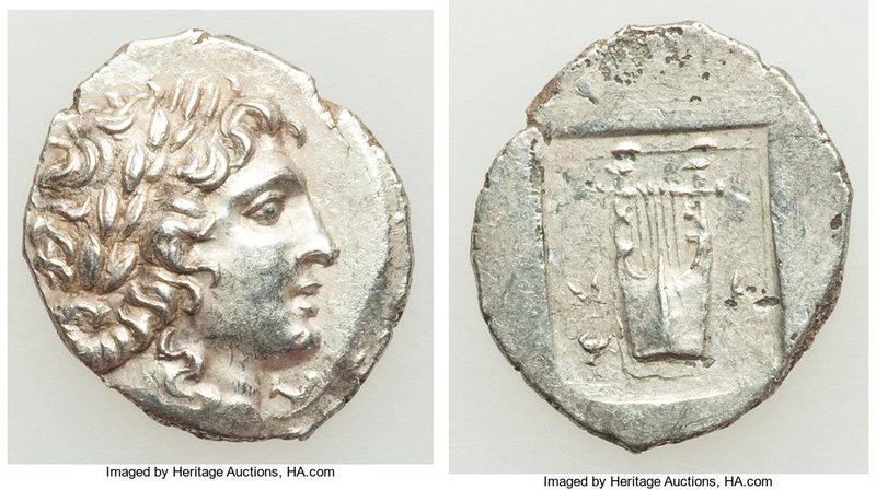 LYCIAN LEAGUE. Masicytes. Ca. 1st century BC. AR hemidrachm (16mm, 1.79 gm, 12h)...