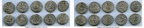 Cilician Armenia. Levon I 10-Piece Lot of Uncertified Trams ND (1198-1219) XF, 22mm. Average weight 2.96gm. All coins XF or better. Sold as is, no ret...
