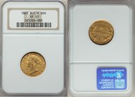 Victoria gold Sovereign 1865-SYDNEY XF45 NGC, Sydney mint, KM4. AGW 0.2353 oz.

HID09801242017