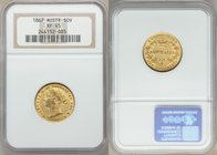 Victoria gold Sovereign 1867-SYDNEY XF45 NGC, Sydney mint, KM4, Fr-10. AGW 0.2353 oz. 

HID09801242017
