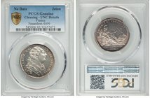 Louis XVI silver Jeton ND (1774-1793) UNC (Cleaning) PCGS, Feuardent-4409. LUDOV XVI REX CHRISTIANISS His bust right / INVENIT ET PERFICIT in exerge R...