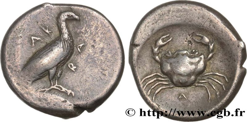 SICILY - AKRAGAS
Type : Didrachme 
Date : c. 480-472 AC. 
Mint name / Town : ...