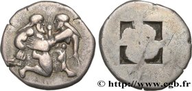THRACE - THRACIAN ISLANDS - THASOS
Type : Statère 
Date : c. 510-480 AC. 
Mint name / Town : Thasos, Île de Thrace 
Metal : silver 
Diameter : 21...