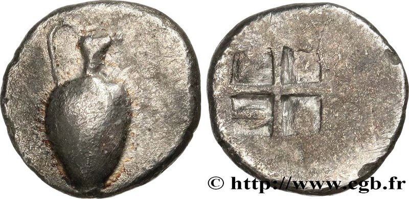 MACEDONIA - TERONE
Type : Tetrobole 
Date : c. 480-450 
Mint name / Town : Te...
