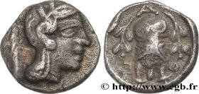 ATTICA - ATHENS
Type : Hemidrachme 
Date : c. 450-400 AC. 
Mint name / Town : Athènes, Attique 
Metal : silver 
Diameter : 12 mm
Orientation die...