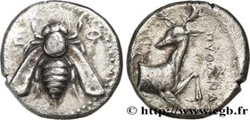 IONIA - EPHESUS
Type : Tétradrachme 
Date : c. 350-340 AC 
Mint name / Town : Ionie, Éphèse 
Metal : silver 
Diameter : 23,5 mm
Orientation dies...