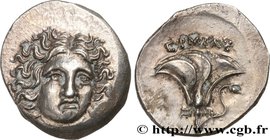 CARIA - CARIAN ISLANDS - PERAIA OF RHODES
Type : Drachme 
Date : c. 168 AC. 
Mint name / Town : Pérée de Rhodes, Carie ou Macédoine 
Metal : silve...