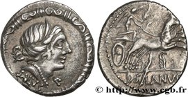 JUNIA
Type : Denier 
Date : 91 AC. 
Mint name / Town : Rome 
Metal : silver 
Millesimal fineness : 950 ‰
Diameter : 19,5 mm
Orientation dies : ...