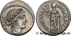 ACILIA
Type : Denier 
Date : 49 AC. 
Mint name / Town : Grèce ou Illyrie 
Metal : silver 
Millesimal fineness : 950 ‰
Diameter : 19 mm
Orientat...