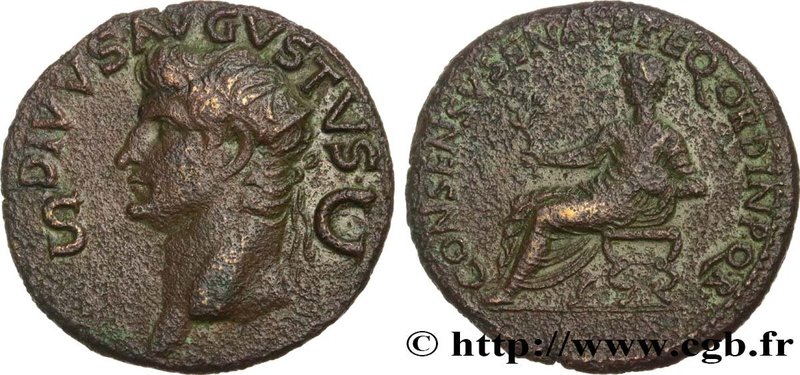 AUGUSTUS
Type : Dupondius 
Date : 37-41 
Mint name / Town : Rome 
Metal : co...