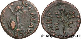 NERO
Type : Quadrans 
Date : c. 64 
Mint name / Town : Rome 
Metal : copper 
Diameter : 16 mm
Orientation dies : 6 h.
Weight : 2,59 g.
Rarity ...