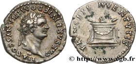 DOMITIANUS
Type : Denier 
Date : 80 
Mint name / Town : Rome 
Metal : silver 
Millesimal fineness : 900 ‰
Diameter : 18 mm
Orientation dies : 6...