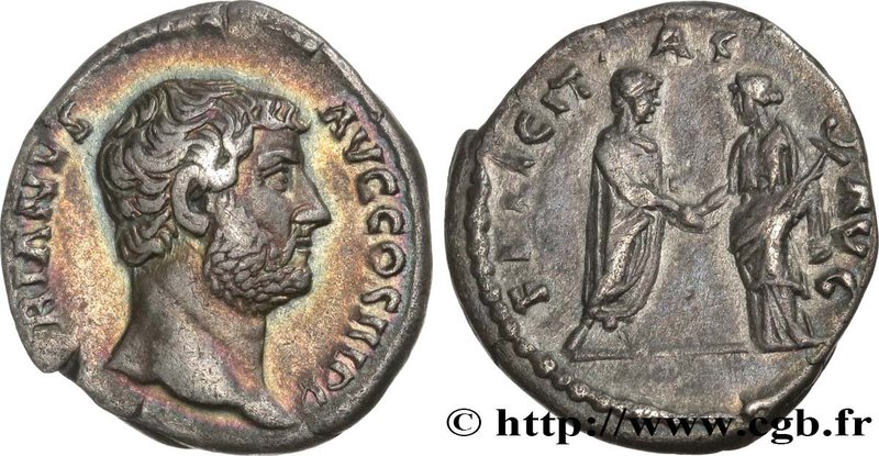 HADRIAN
Type : Denier 
Date : 134 
Mint name / Town : Rome 
Metal : silver ...