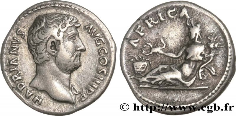 HADRIAN
Type : Denier 
Date : 136 
Mint name / Town : Rome 
Metal : silver ...