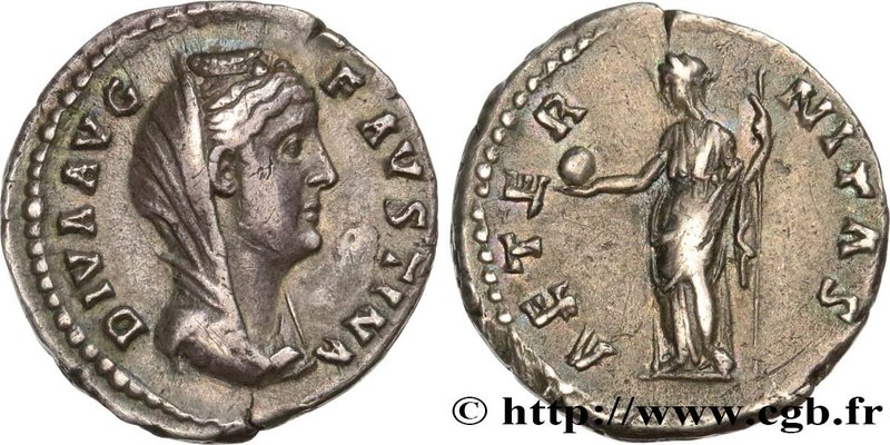 FAUSTINA MAJOR
Type : Denier 
Date : 143 
Mint name / Town : Rome 
Metal : s...
