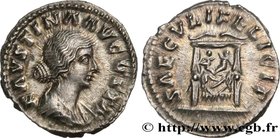 FAUSTINA MINOR
Type : Denier 
Date : 161 
Mint name / Town : Rome 
Metal : silver 
Millesimal fineness : 800 ‰
Diameter : 18 mm
Orientation die...