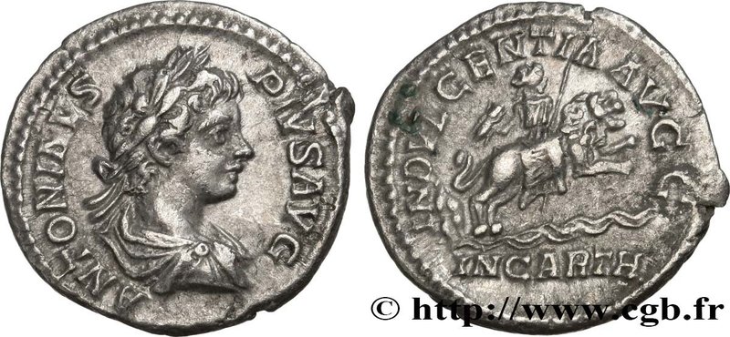 CARACALLA
Type : Denier 
Date : 204 
Mint name / Town : Rome 
Metal : silver...