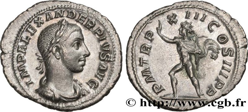 SEVERUS ALEXANDER
Type : Denier 
Date : 234 
Mint name / Town : Rome 
Metal ...
