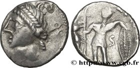 EDUENS, ÆDUI (BIBRACTE, Area of the Mont-Beuvray)
Type : Denier LVCIOS, revers à l’esse 
Date : c. 60-50 AC. 
Mint name / Town : Autun (71) 
Metal...