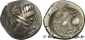 DANUBIAN CELTS - DACIA - MUNTENIA
Type : Tétradrachme “type Sattelkopfpferd” 
Date : c. Ier siècle AC. 
Metal : silver 
Diameter : 21,5 mm
Orient...