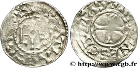 CHARLES THE BALD AND COINAGE IN HIS NAME
Type : Denier 
Date : circa 864-980 
Date : n.d. 
Mint name / Town : Tours 
Metal : silver 
Diameter : ...