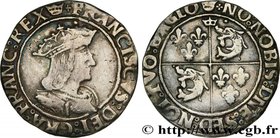 FRANCIS I
Type : Teston du Dauphiné, 1er type 
Date : 00/07/1528 
Date : n.d. 
Mint name / Town : Crémieu 
Metal : silver 
Millesimal fineness :...