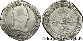 HENRY III
Type : Franc au col plat 
Date : 1578 
Mint name / Town : Troyes 
Quantity minted : 543668 
Metal : silver 
Millesimal fineness : 833 ...