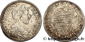 LOUIS XIV "THE SUN KING"
Type : Douzième d'écu au buste juvénile 
Date : 1663 
Mint name / Town : Aix-en-Provence 
Quantity minted : 103996 
Meta...