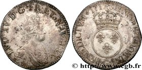 LOUIS XV THE BELOVED
Type : Écu dit "vertugadin" 
Date : 1717 
Mint name / Town : Poitiers 
Quantity minted : 50688 
Metal : silver 
Millesimal ...