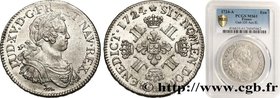 LOUIS XV THE BELOVED
Type : Écu dit "aux huit L" 
Date : 1724 
Mint name / Town : Paris 
Quantity minted : 918810 
Metal : silver 
Millesimal fi...