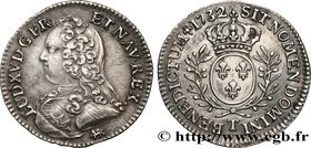 LOUIS XV THE BELOVED
Type : Cinquième d'écu dit "aux branches d'olivier" 
Date : 1732 
Mint name / Town : Nantes 
Quantity minted : 9759 
Metal :...