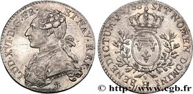 LOUIS XVI
Type : Cinquième d'écu dit "aux branches d'olivier" 
Date : 1788 
Mint name / Town : La Rochelle 
Quantity minted : 20789 
Metal : silv...