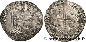 NAVARRE - KINGDOM OF NAVARRE - HENRI OF ALBRET
Type : Blanc 
Date : après 1541 
Date : n.d. 
Mint name / Town : Morlaàs 
Metal : billon 
Diamete...