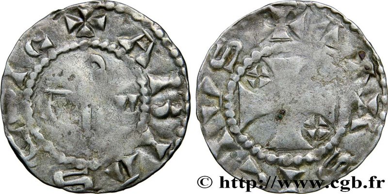 PICARDY - CORBIE ABBEY
Type : Denier 
Date : c. 1120-1140 
Date : n.d. 
Mint...