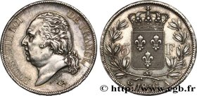 LOUIS XVIII
Type : 5 francs Louis XVIII, tête nue 
Date : 1816 
Mint name / Town : Paris 
Quantity minted : 3208052 
Metal : silver 
Millesimal ...