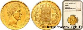CHARLES X
Type : 40 francs or Charles X, 2e type 
Date : 1829 
Mint name / Town : Paris 
Quantity minted : 20.994 
Metal : gold 
Millesimal fine...