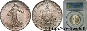 III REPUBLIC
Type : 2 francs Semeuse 
Date : 1914 
Mint name / Town : Castelsarrasin 
Quantity minted : 461.647 
Metal : silver 
Millesimal fine...