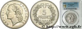 III REPUBLIC
Type : Essai de 5 francs Lavrillier, nickel 
Date : 1933 
Quantity minted : --- 
Metal : nickel 
Diameter : 31 mm
Orientation dies ...