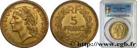 III REPUBLIC
Type : 5 francs Lavrillier, bronze-aluminium 
Date : 1939 
Quantity minted : --- 
Metal : bronze-aluminium 
Diameter : 31,08 mm
Ori...
