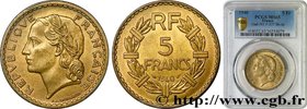 III REPUBLIC
Type : 5 francs Lavrillier, bronze-aluminium 
Date : 1940 
Quantity minted : 8.190.881 
Metal : bronze-aluminium 
Diameter : 31 mm
...